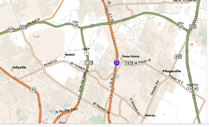 Directions to Hendrickson High