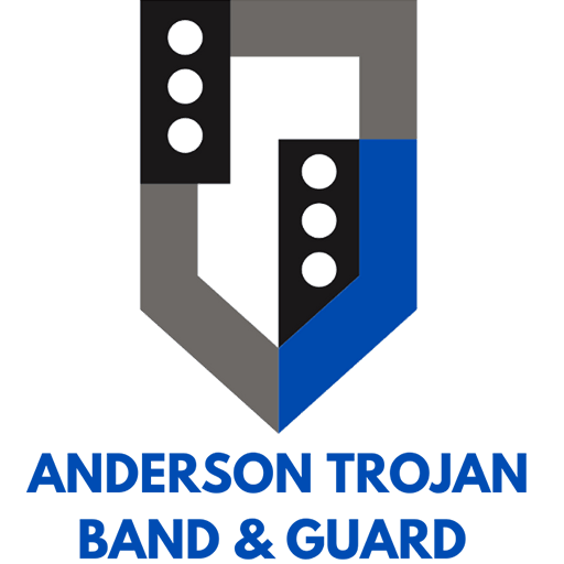 Anderson Trojans Band and Dance Guard Logo