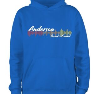 Seasonal Band & Guard Pullover Hoodie Blue