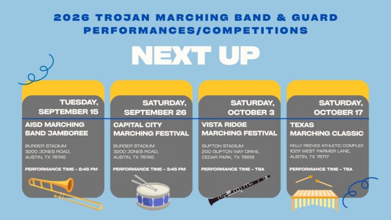 Marching Season is Coming Up!!